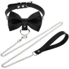 Joy Jewels Collier Laisse Bowy Slave Noir